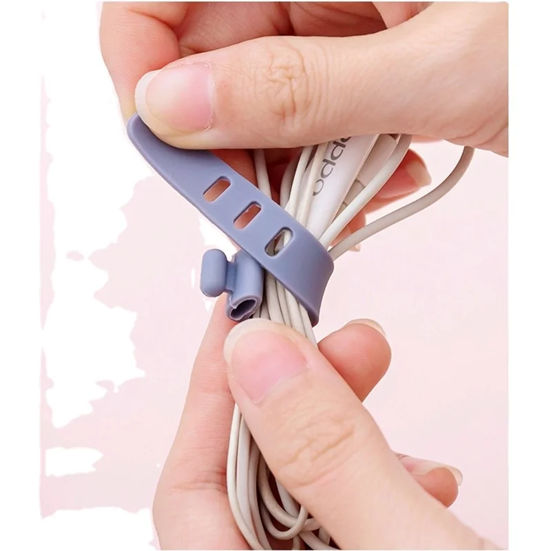 Multipurpose Desktop Phone Cable Winder Earphone Clip Charger Organizer Management Wire Cord fixer Silicone Holder
Multipurpose Desktop Phone Cable Winder Earphone Clip Charger Organizer Management Wire Cord fixer Silicone Holder