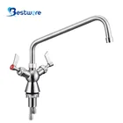 Wash Basin Gooseneck Upc Water Sink Bathroom Handle Sanitary Basin Faucet
