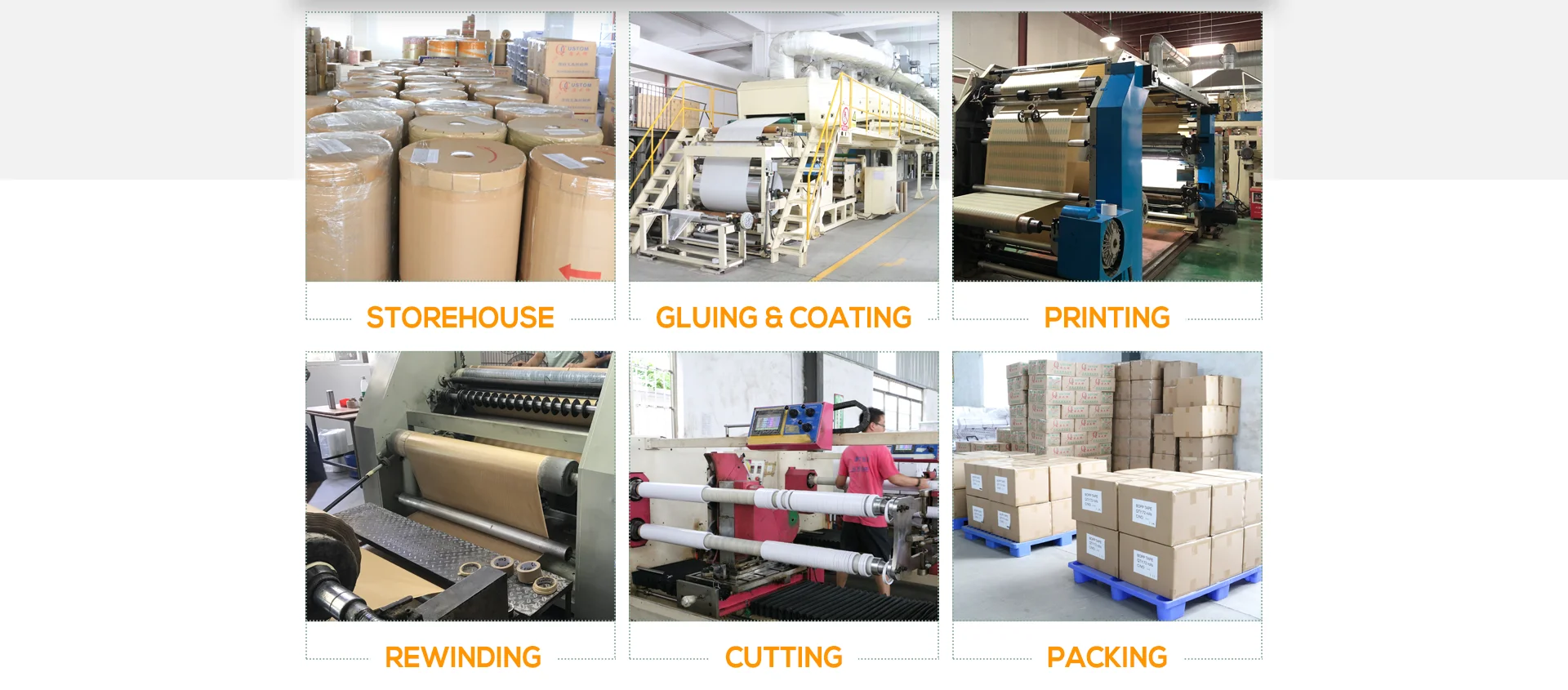 Foshan Qiancheng Packing Material Limited kraft tape, kraft paper tape