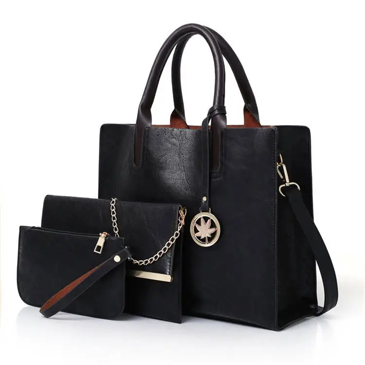 Different types women 3 pieces hand bags set handbag, eco-friendly pu leather Large capacity square bag handbags, As picture
Different types women 3 pieces hand bags set handbag, eco-friendly pu leather Large capacity square bag handbags, As picture