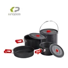 Aluminium Cooking Pot Set Outdoor Camping Cookware Hiking Camping Cookware Set