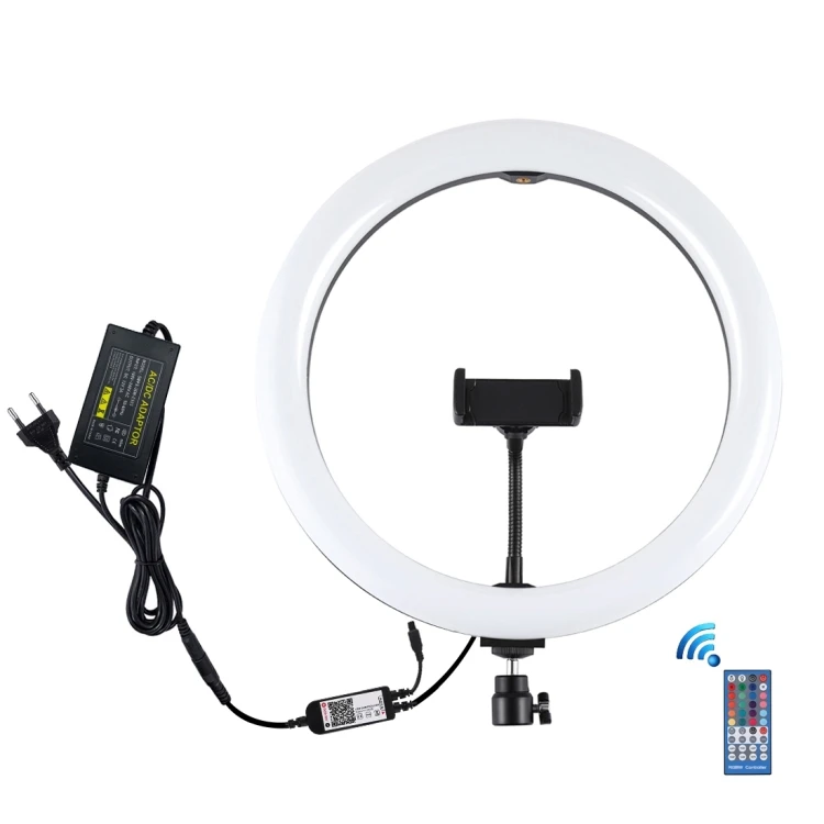 Amzon Hot Plug Charge Big Size 12 Inch RGB Dimmable Photography Makeup Ring Light for Webcast Selfie Live Show
Amzon Hot Plug Charge Big Size 12 Inch RGB Dimmable Photography Makeup Ring Light for Webcast Selfie Live Show