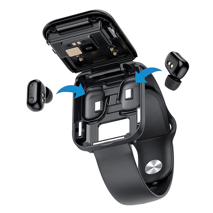 Vendor Supply Full Touch Screen Blood Pressure Contorl Tws Earbuds 2 In 1 Smart Watch X5pro
Vendor Supply Full Touch Screen Blood Pressure Contorl Tws Earbuds 2 In 1 Smart Watch X5pro