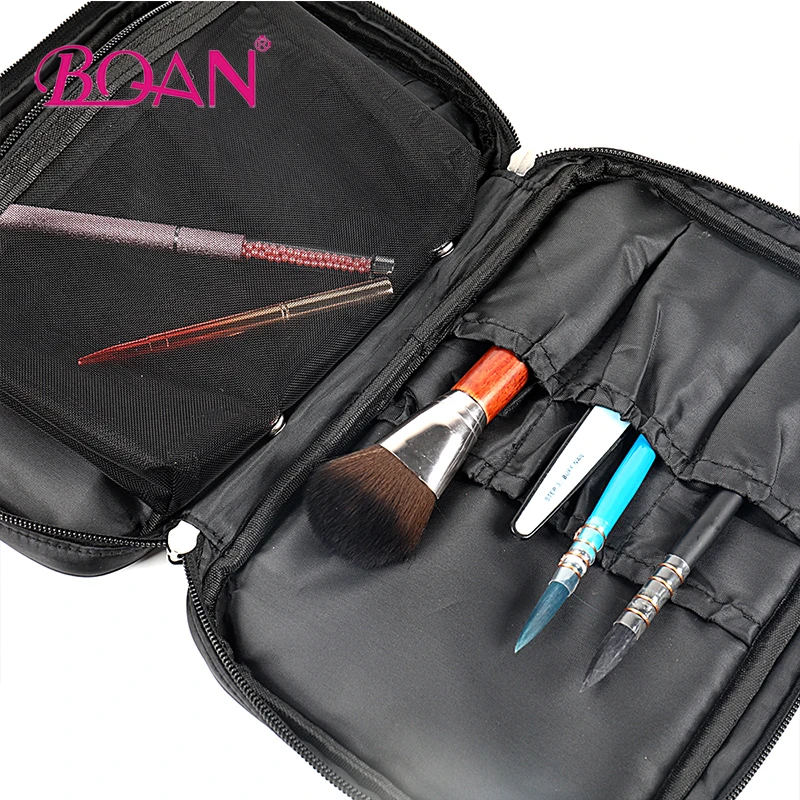 2019 Customized Logo Makeup Cosmetic Case Bag Brush Bags Nail Brush Cases Nylon Alligator HOOK&LOOP National, Black
2019 Customized Logo Makeup Cosmetic Case Bag Brush Bags Nail Brush Cases Nylon Alligator HOOK&LOOP National, Black