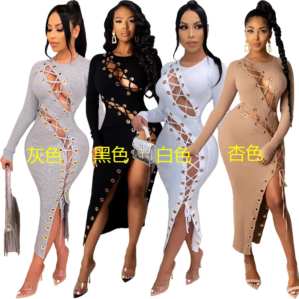 Clothing wholesale dress 2021 new women's clothing design logo custom long sleeve fashion women dress, Customized color
Clothing wholesale dress 2021 new women's clothing design logo custom long sleeve fashion women dress, Customized color