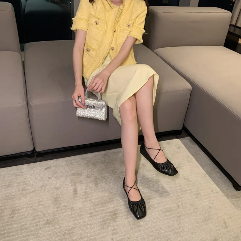 Brand shoes women comfy and leisure ballet flats narrow toe slip on lady solid penny footwear female loafer spring autumn
Brand shoes women comfy and leisure ballet flats narrow toe slip on lady solid penny footwear female loafer spring autumn