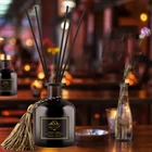 Scent Diffuser Luxury Natural Essential Oil Perfume Diffuser Glass Bottle Scent Sticks Reed Diffuser
