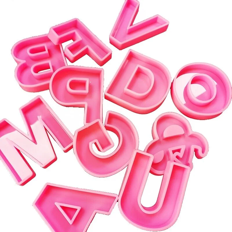 3D Big Size 26 English Letters Silicone Molds Big Alphabets Chocolate Silicone Molds Diy Baking Tools Resin Silicone Molds, Transparent pink blue yellow and customized
3D Big Size 26 English Letters Silicone Molds Big Alphabets Chocolate Silicone Molds Diy Baking Tools Resin Silicone Molds, Transparent pink blue yellow and customized