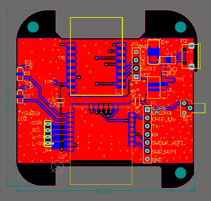 Wifi & Zigbee Module Wireless Smart Gateway Printed Circuit Board PCB Assembly Manufacture TUYA Module PCB Development OEM ODM - ANKUX.COM