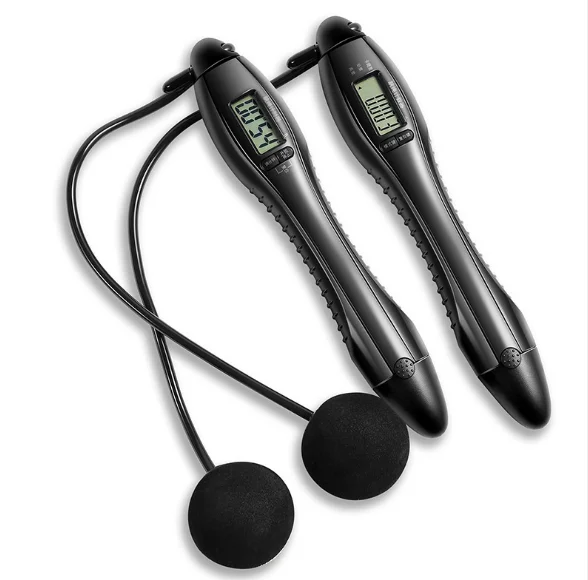 automatic Exercise Skipping Rope with Deluxe Computer steel wire Electronic Counting Skip Rope, Black/blue / red/oem
automatic Exercise Skipping Rope with Deluxe Computer steel wire Electronic Counting Skip Rope, Black/blue / red/oem