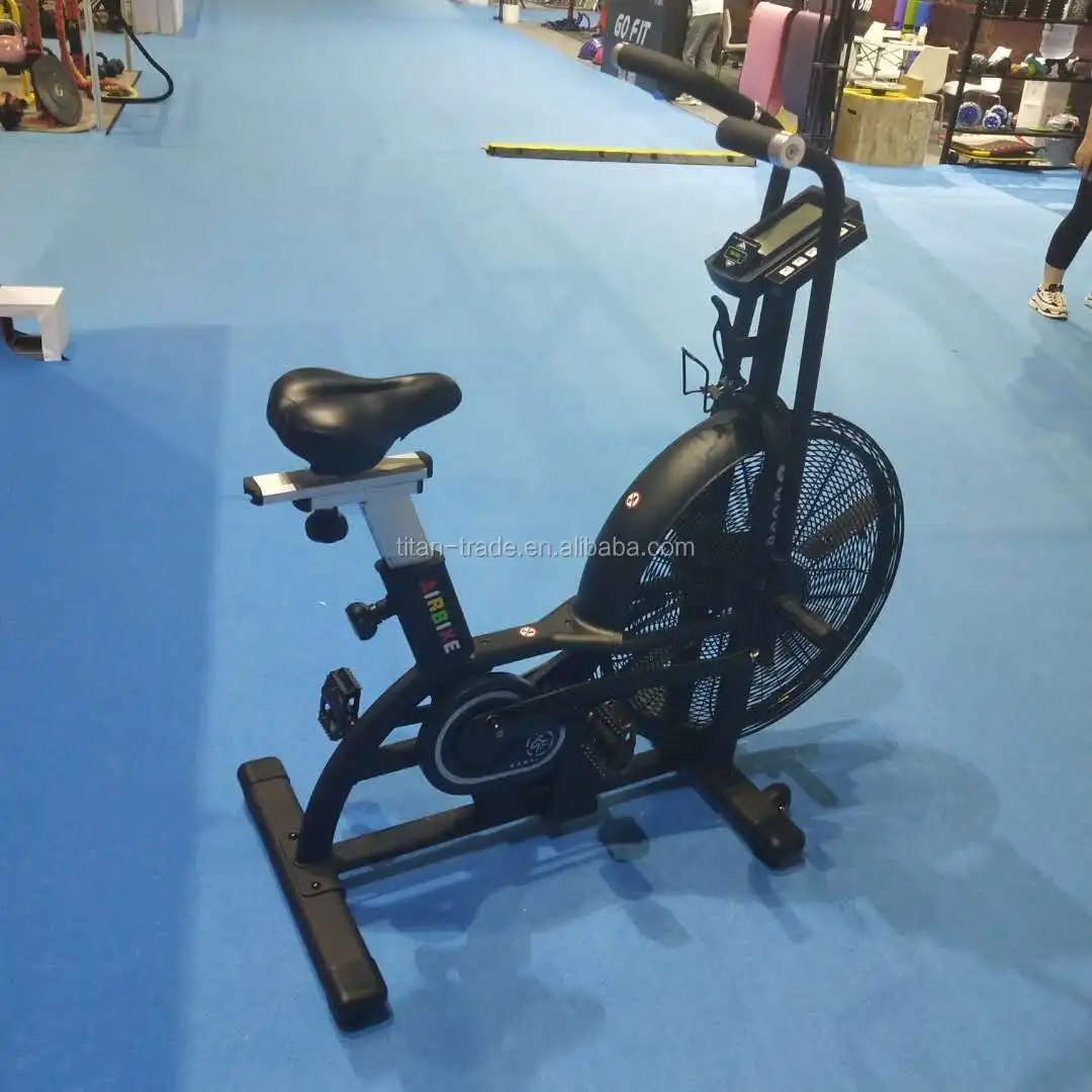 new design gym center training air bike heart rate for exercise