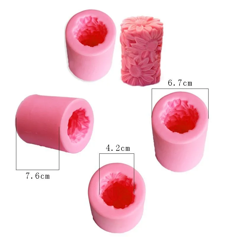 Sunflower Shape Silicone Fondant Handmade Soap Fertilizer Soap Liquid Baking Mold Making Crafts Tools Accessories Supplies
Sunflower Shape Silicone Fondant Handmade Soap Fertilizer Soap Liquid Baking Mold Making Crafts Tools Accessories Supplies