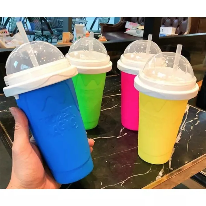 Eco-friendly Plastic Ice Cream Squeeze Cup with Lid Food Grade Silicone Frozen Slushy Maker DIY Smoothie Cup Pinch Cups
Eco-friendly Plastic Ice Cream Squeeze Cup with Lid Food Grade Silicone Frozen Slushy Maker DIY Smoothie Cup Pinch Cups