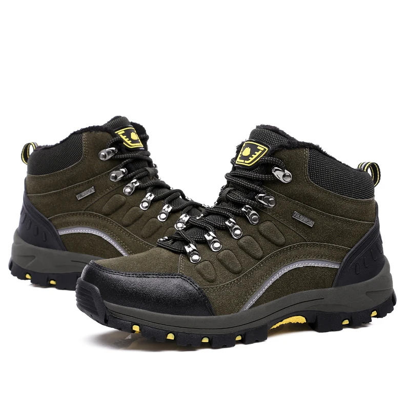High quality factory wholesale high top men's and women's climbing shoe rubber sole anti slip wear-resistant 35-44 hiking shoes
High quality factory wholesale high top men's and women's climbing shoe rubber sole anti slip wear-resistant 35-44 hiking shoes