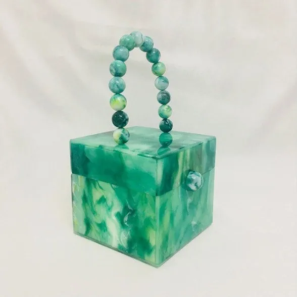 luxury Jadeite green marble acrylic box tote bag Tortoise shell box tote bag Vintage box evening clutch bags for women, 5 colors as picture
luxury Jadeite green marble acrylic box tote bag Tortoise shell box tote bag Vintage box evening clutch bags for women, 5 colors as picture