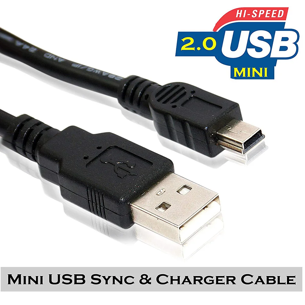 5m type a to mini b cord mini usb cable for gopro hero 3 hdps3