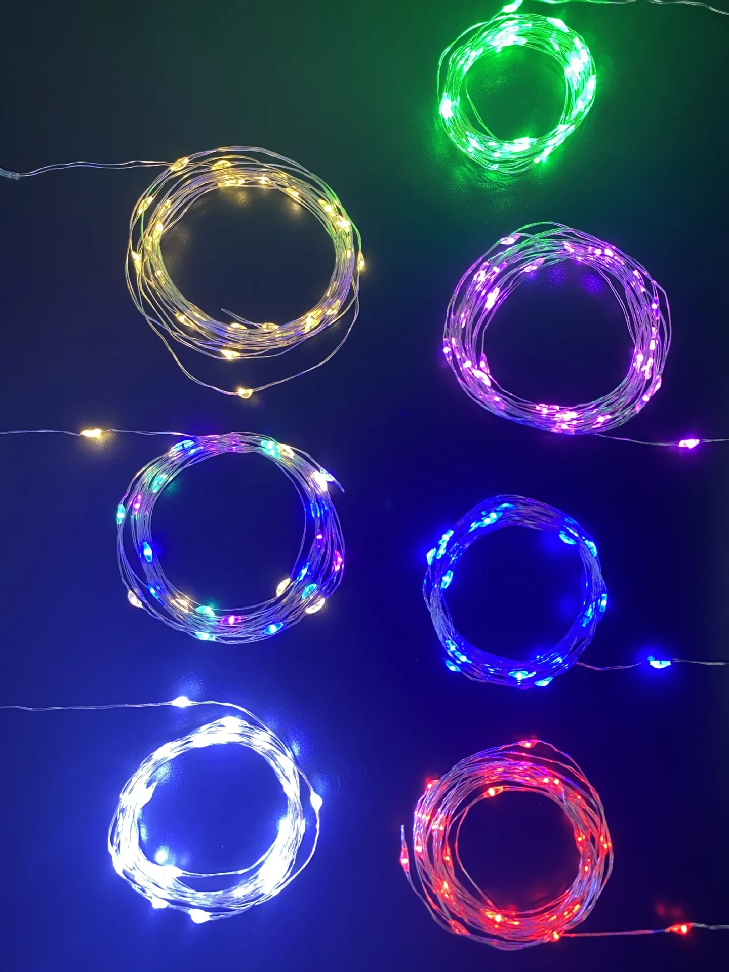 Hesheng Cr Button Battery Operated Mini Micro Led String Lights