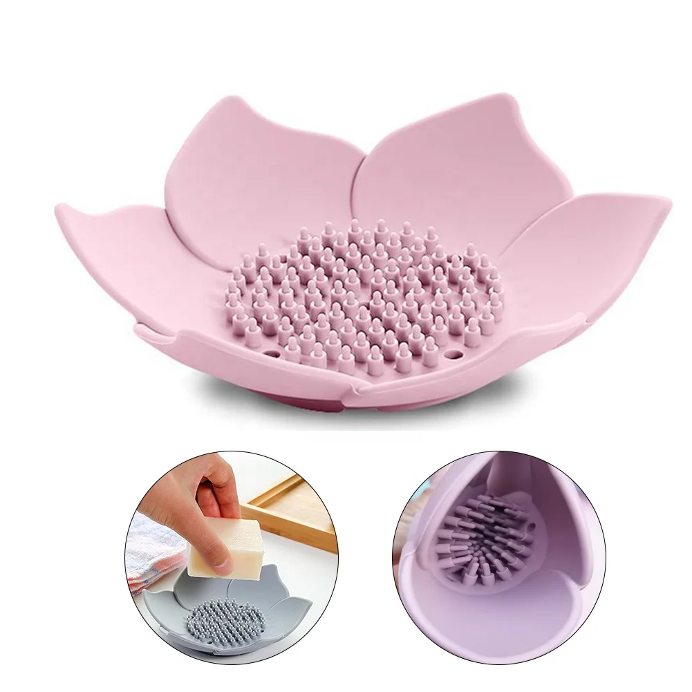 Hot Selling Portable Bathroom Soap Holder Silicone Soap Dish Tray Soap Holder, Pink orange blue or customized color
Hot Selling Portable Bathroom Soap Holder Silicone Soap Dish Tray Soap Holder, Pink orange blue or customized color
