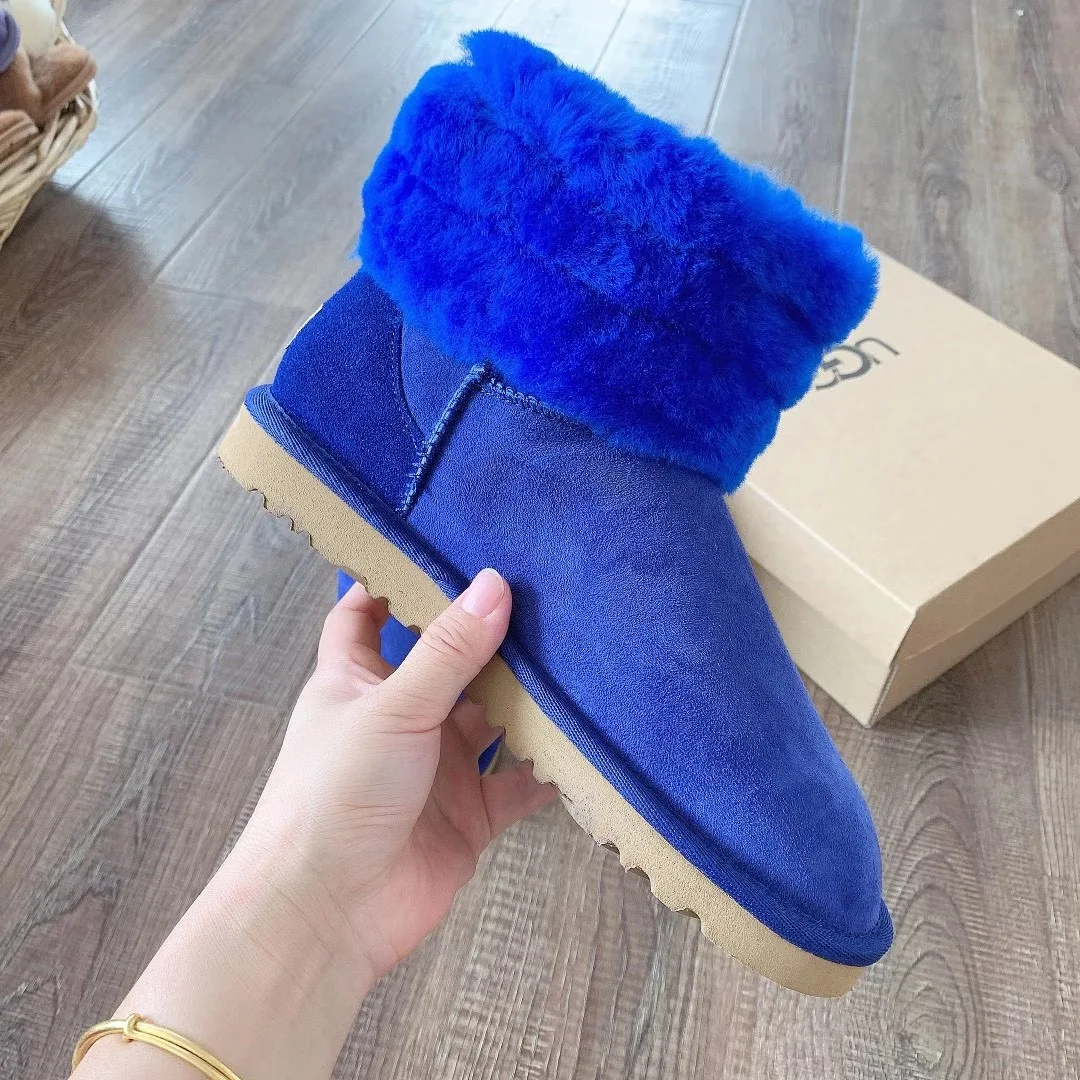 Wholesale custom winter new best selling Women's Fluff Mini Quilted Ankle Boot, Customized color
Wholesale custom winter new best selling Women's Fluff Mini Quilted Ankle Boot, Customized color
