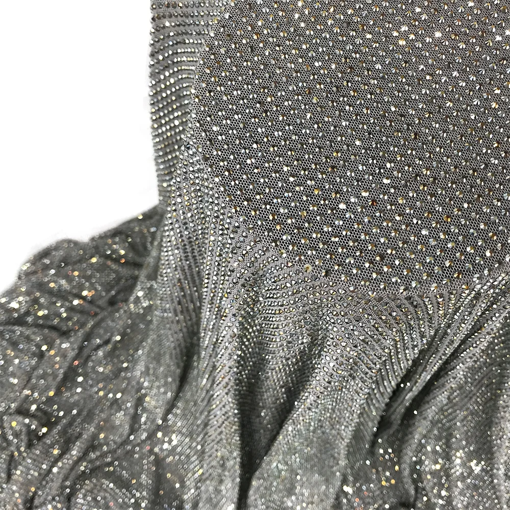 F001 New Rhinestone Fabric Pearls Stretch Rhinestone Mesh Fabric Crystal For Clothing Fabric
F001 New Rhinestone Fabric Pearls Stretch Rhinestone Mesh Fabric Crystal For Clothing Fabric