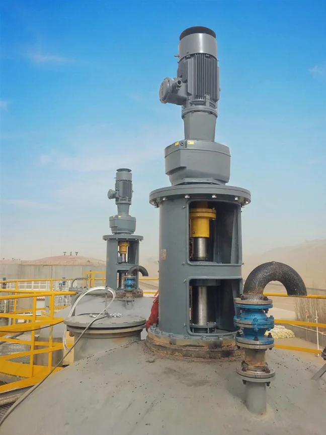 Hot Sale Top Entry Mixers petrochemical rubber resin plastics