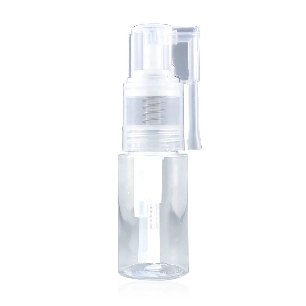 35ml Clear Powder Spray PET Bottle with Adjusted Nozzle Private Label hair fiber spray bottle for root touch up powders
35ml Clear Powder Spray PET Bottle with Adjusted Nozzle Private Label hair fiber spray bottle for root touch up powders