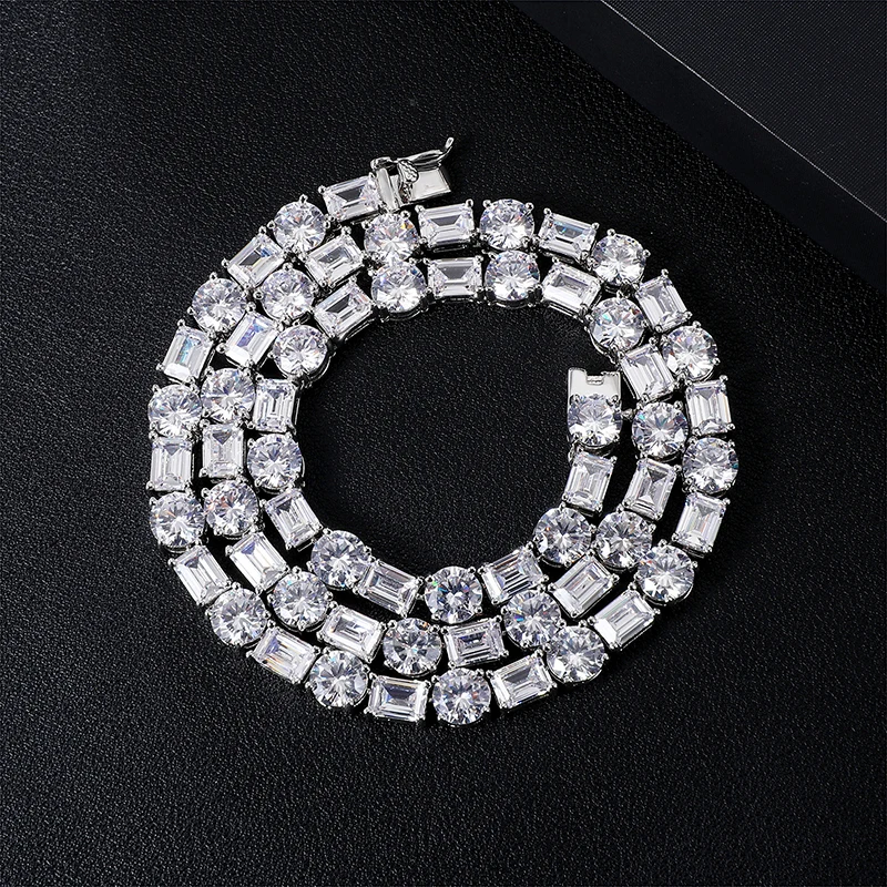 2021 Hot Selling Hip Hop Jewelry Set 7mm Square Zircon Tennis Chain Miami Gold Plated Tennis Chain Necklace For Men Choker
2021 Hot Selling Hip Hop Jewelry Set 7mm Square Zircon Tennis Chain Miami Gold Plated Tennis Chain Necklace For Men Choker