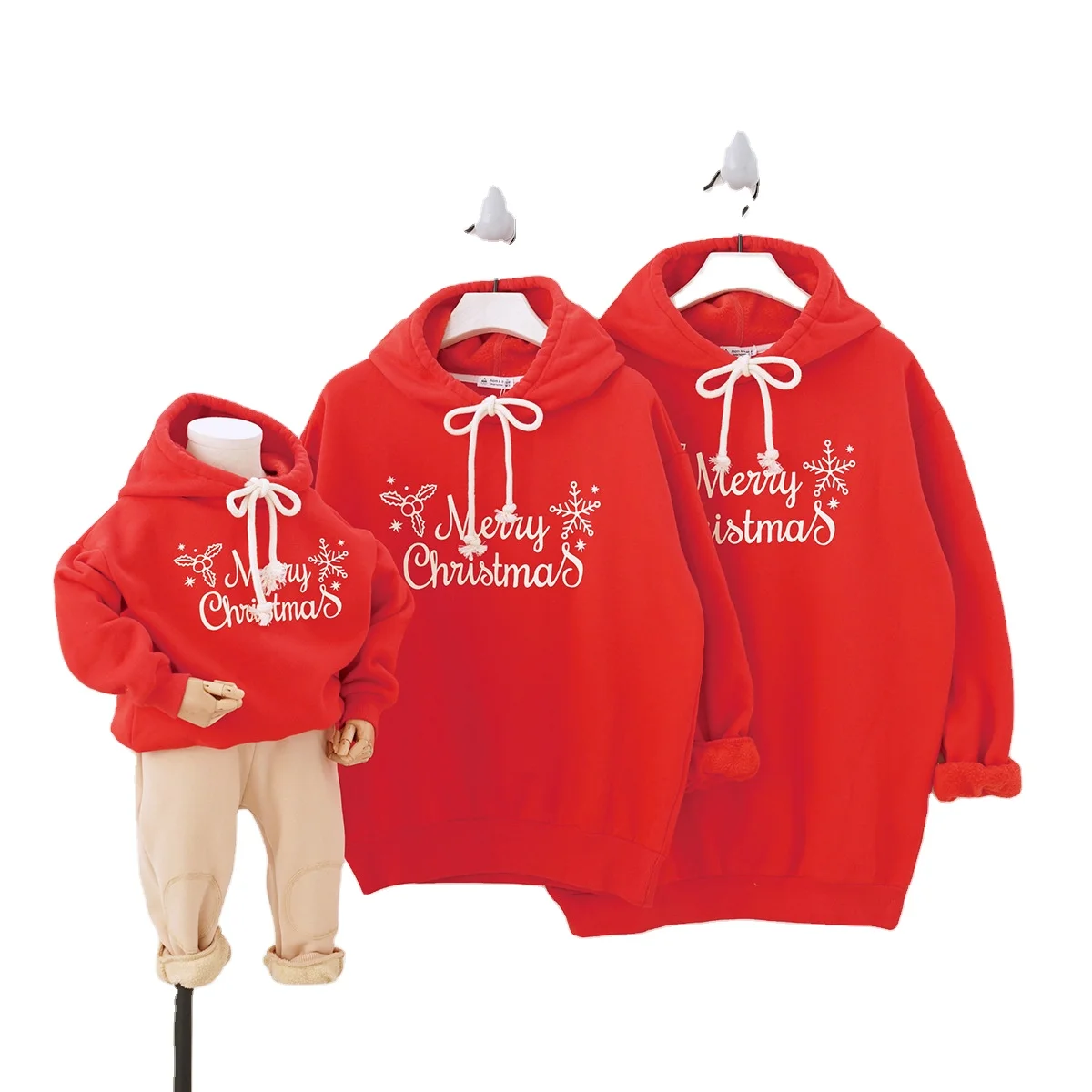 men women fleece hoodies parents and children christmas sweatshirt kids winter sportswear, As picture
men women fleece hoodies parents and children christmas sweatshirt kids winter sportswear, As picture