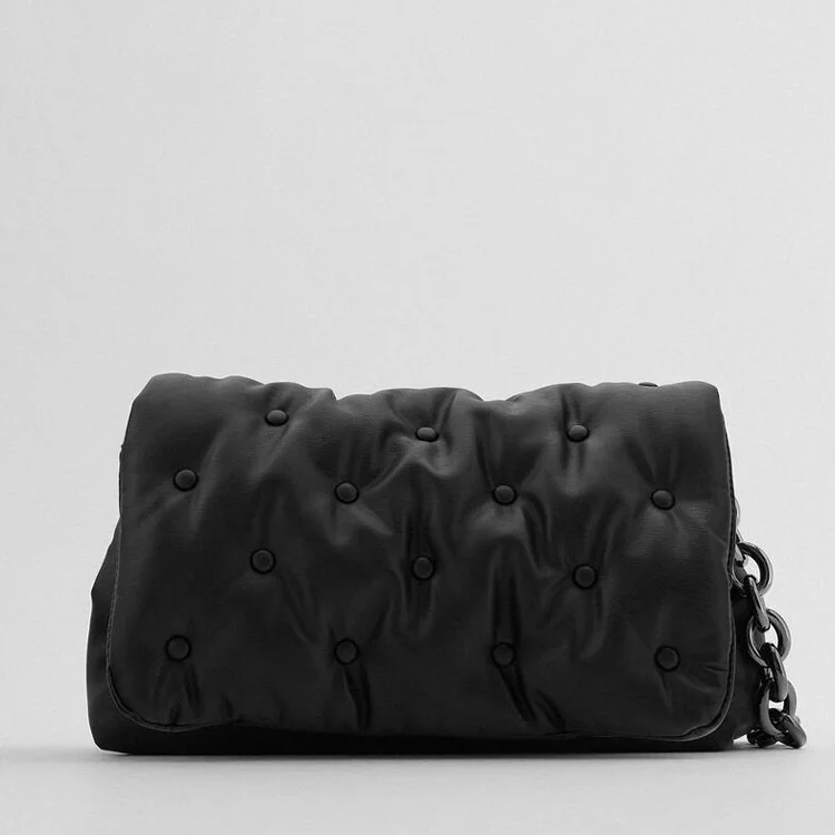 2020 ZA winter New Arrival Black Hobo Rivet shoulder bag fashion chain with box, Accept custom made
2020 ZA winter New Arrival Black Hobo Rivet shoulder bag fashion chain with box, Accept custom made