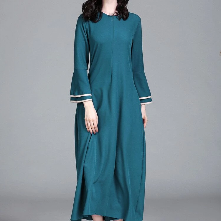 2021 Arab Long Maxi Muslim Prayer Flare Sleeve Dresses Abaya in Dubai Islamic Clothing Muslim Fashion Dress For Women, Customized color
2021 Arab Long Maxi Muslim Prayer Flare Sleeve Dresses Abaya in Dubai Islamic Clothing Muslim Fashion Dress For Women, Customized color