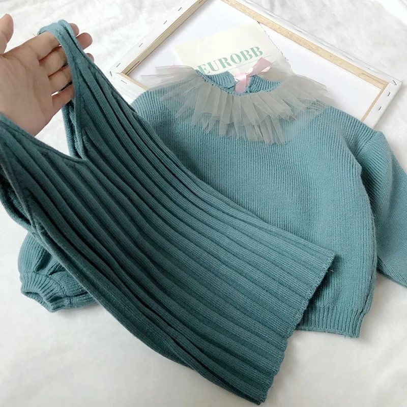 B62287A Autumn/winter 2019 children's wear new style sweet girls' knitting dress suit, Blue/red 
B62287A Autumn/winter 2019 children's wear new style sweet girls' knitting dress suit, Blue/red