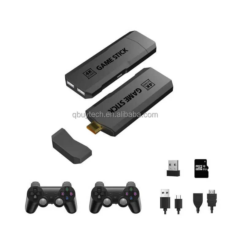 3D Gaming Console Wireless GD20 64GB/128GB/256GB Game Stick 4K HD TV Mini Retro Classic Video Game Console Support Simulators
3D Gaming Console Wireless GD20 64GB/128GB/256GB Game Stick 4K HD TV Mini Retro Classic Video Game Console Support Simulators