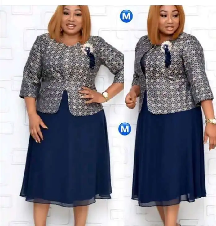 5XL Classy Turkey design women dress Plus Size Ladies Coat with Long Dress Suits, As showed
5XL Classy Turkey design women dress Plus Size Ladies Coat with Long Dress Suits, As showed