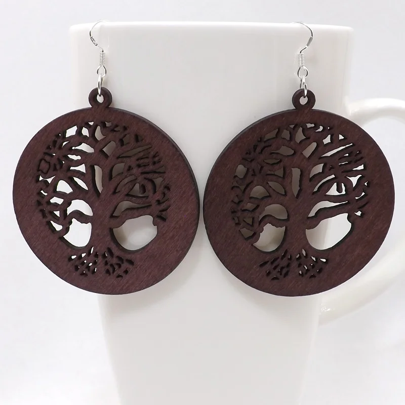 Fashion Natural Afro Earrings Wood African Custom Wood Earrings For Women Wooden African Earrings Diy
Fashion Natural Afro Earrings Wood African Custom Wood Earrings For Women Wooden African Earrings Diy