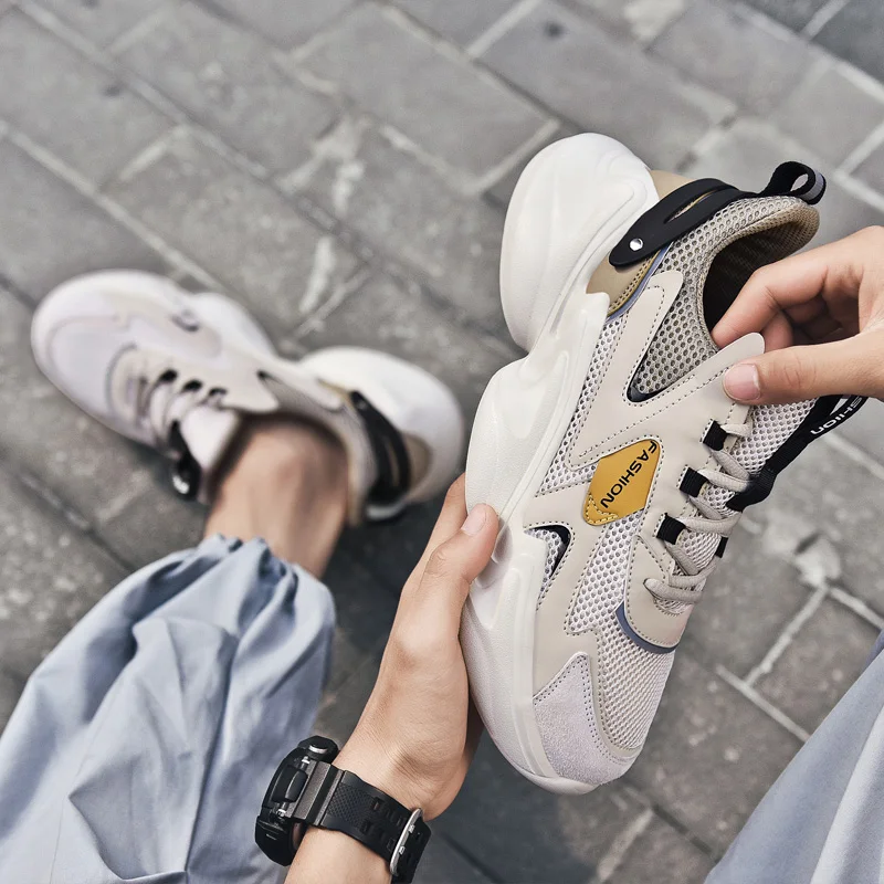 Light Fashion Men's Casual Shoes 2020 Platform Sneakers Men Mesh Thi Bottom Support Dropshipping Chaussure Homme Plus Size 47
Light Fashion Men's Casual Shoes 2020 Platform Sneakers Men Mesh Thi Bottom Support Dropshipping Chaussure Homme Plus Size 47