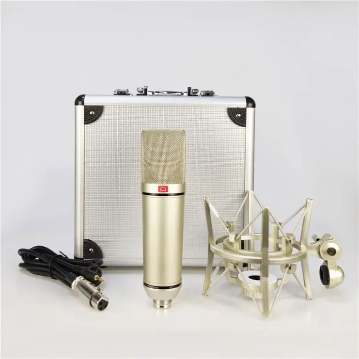 Wholesale u87 shell Professional Studio Condenser Microphone for Live Broadcast singing Recording
Wholesale u87 shell Professional Studio Condenser Microphone for Live Broadcast singing Recording