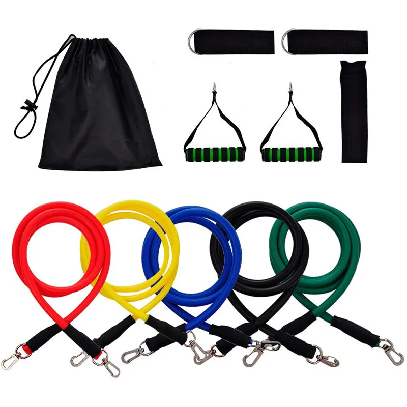 Gym Sports Fitness Workout Training Exercise Elastic Pull Up 11 Pcs Resistance Bands Set, Black/red/yellow/blue/green
Gym Sports Fitness Workout Training Exercise Elastic Pull Up 11 Pcs Resistance Bands Set, Black/red/yellow/blue/green