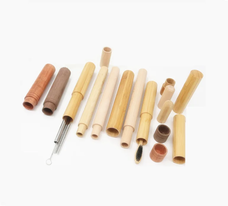 Test Approved Collapsible Dinking Straw Metal Telescopic Straw with Bamboo Case, Nature
Test Approved Collapsible Dinking Straw Metal Telescopic Straw with Bamboo Case, Nature
