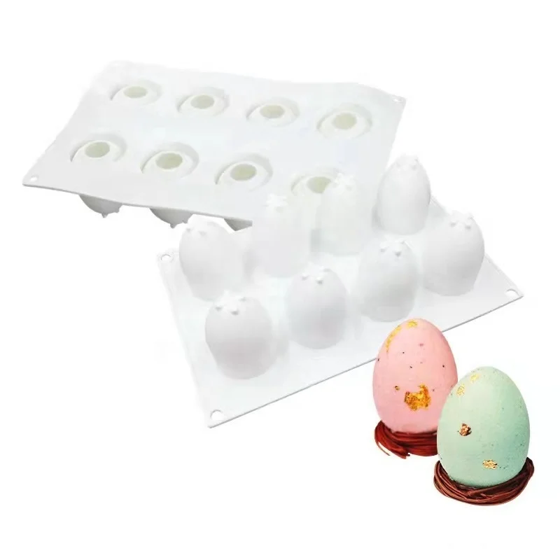 2022 Heat Resistant Easter Cake Fondant Soap Candle Bakeware Chocolate Cake Silicone Egg Mold, White
2022 Heat Resistant Easter Cake Fondant Soap Candle Bakeware Chocolate Cake Silicone Egg Mold, White