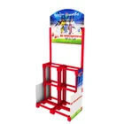 Factory Directly Custom Printing Logo Food Retail Pop Stand Shelf Plastic Stand Display