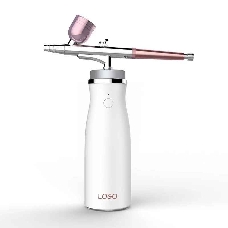USB charging nano mist spray multi-function cordless Airbrush compressor machine, Pink, white
USB charging nano mist spray multi-function cordless Airbrush compressor machine, Pink, white