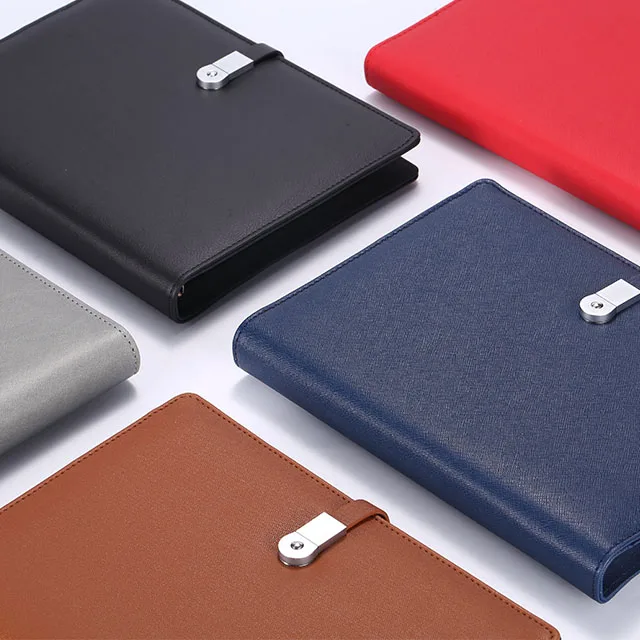 2020 Travel Wireless Charger Usb-C Power Bank Notebook Powerbank Diary Planner Notebook With Power Bank And Usb - ANKUX.COM