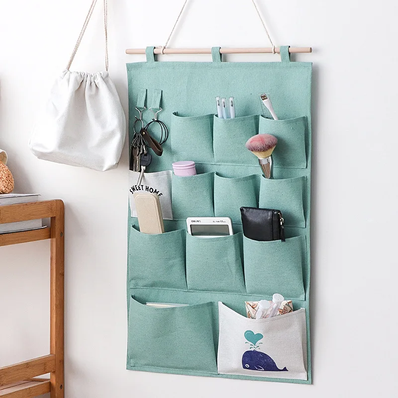 Storage Supplies Home Cute Cotton Linen Hanging Bag Large-capacity Dormitory Door Wall Hanging Storage Bag, As photo
Storage Supplies Home Cute Cotton Linen Hanging Bag Large-capacity Dormitory Door Wall Hanging Storage Bag, As photo