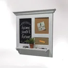 Wall Mounted Wood Blackboard Message Board
