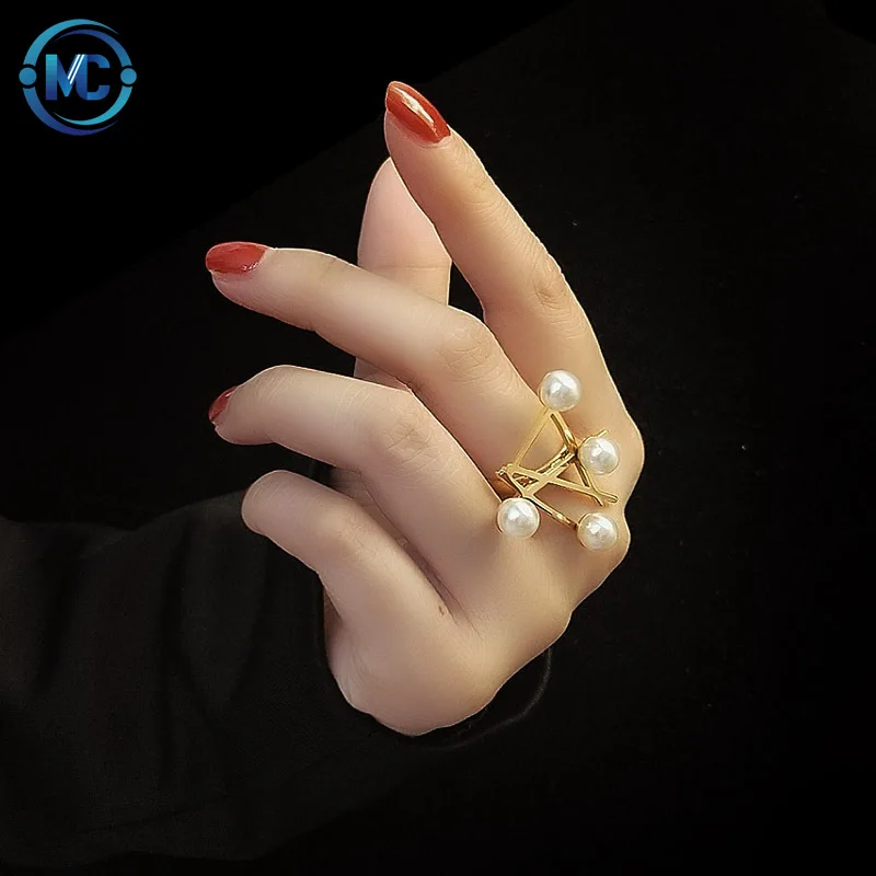 2021 Fashion Cross Symbol Pearl Ring 316L Stainless Steel Ring 18K Gold Plated Rings Jewelry Women
2021 Fashion Cross Symbol Pearl Ring 316L Stainless Steel Ring 18K Gold Plated Rings Jewelry Women
