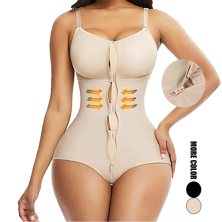 Wholesale Women'S Sexy Solid Zipper And Hooks Tummy Control Fitness Body Shaper Tummy Shapewear Girdle Bodysuit Panties
Wholesale Women'S Sexy Solid Zipper And Hooks Tummy Control Fitness Body Shaper Tummy Shapewear Girdle Bodysuit Panties