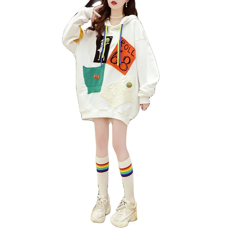 Wholesale foreign trade cotton women's hoodies & sweatshirts mid-length 2021 autumn new thin coat for women
Wholesale foreign trade cotton women's hoodies & sweatshirts mid-length 2021 autumn new thin coat for women