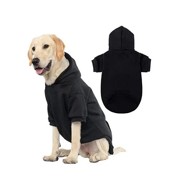 Amazon Hot Selling Comfortable and Warm Pet Clothing Sweetheart Cotton Polyester Blank Basic Hoodie for Dogs
Amazon Hot Selling Comfortable and Warm Pet Clothing Sweetheart Cotton Polyester Blank Basic Hoodie for Dogs