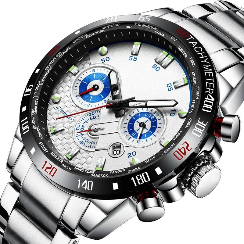 Automatic mechanical watch Sports Mechanical Watch Luminous Automatic Mechanical Men Wristwatch Male Clock Montre, 2 colors
Automatic mechanical watch Sports Mechanical Watch Luminous Automatic Mechanical Men Wristwatch Male Clock Montre, 2 colors