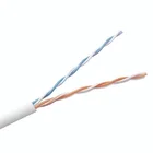 2020 hot selling cat3 Cat5e utp 24AWG 2 3 4 pairs twisted telephone cable wire 99.99% Pure Copper/BC indoor